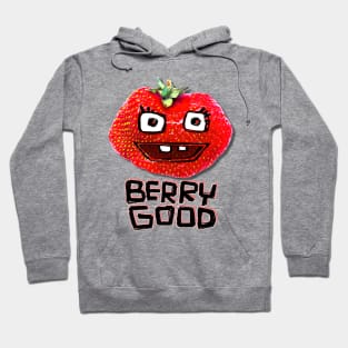 Berry Good Funny Strawberry Hoodie